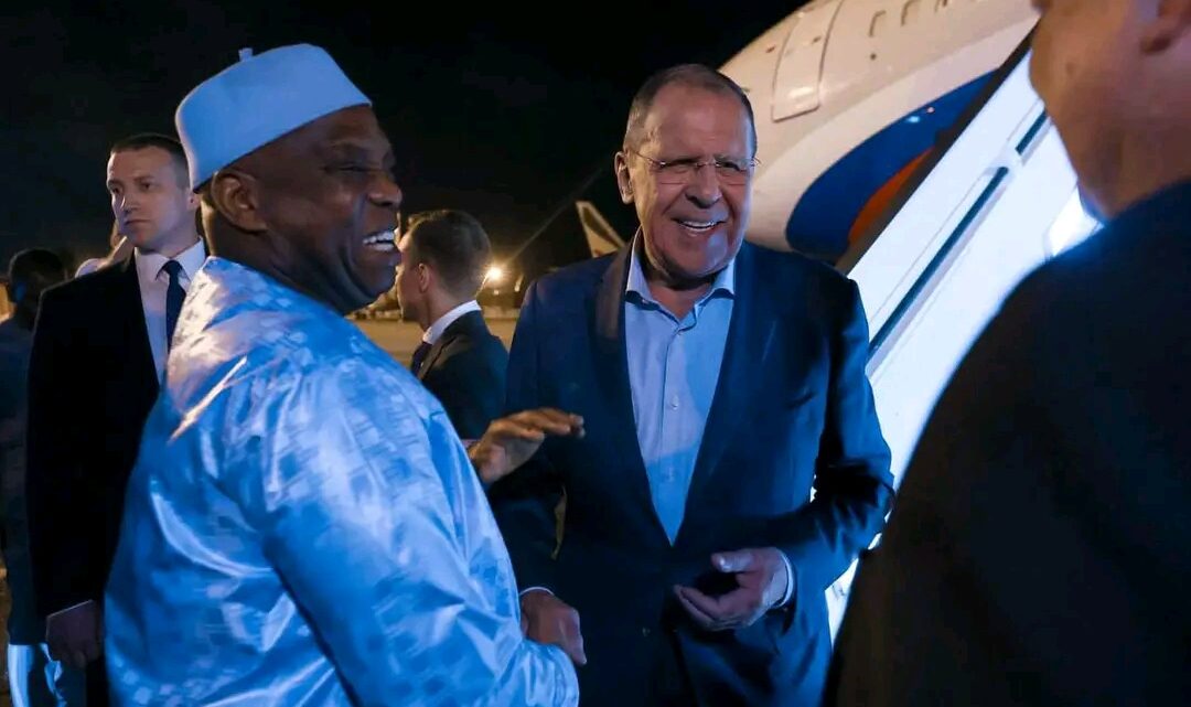 La Guinée, première étape d’une tournée africaine de Sergueï Lavrov