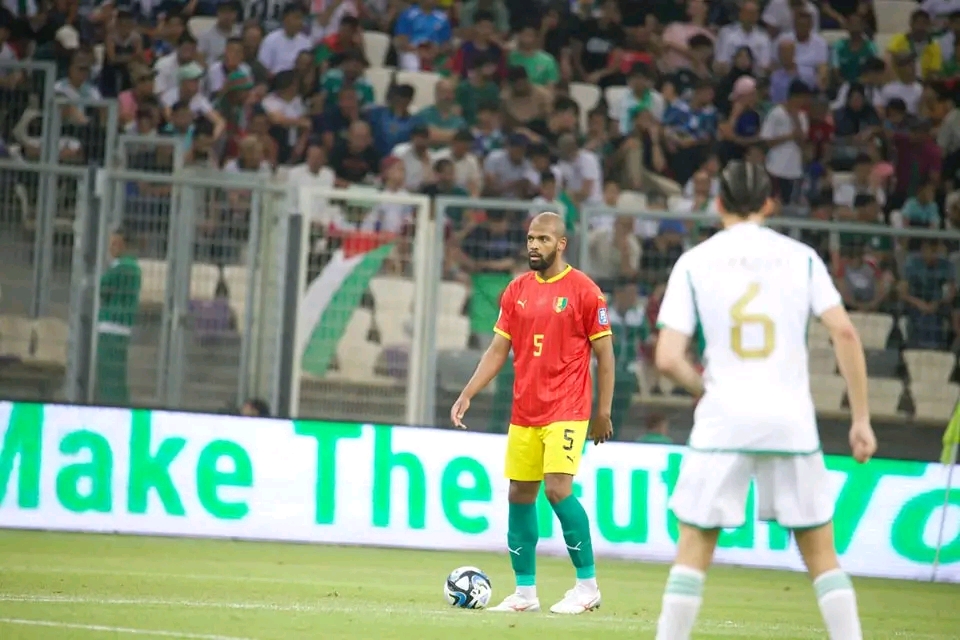 Les joueurs de la Guinée en grève après leur victoire contre l’Algérie