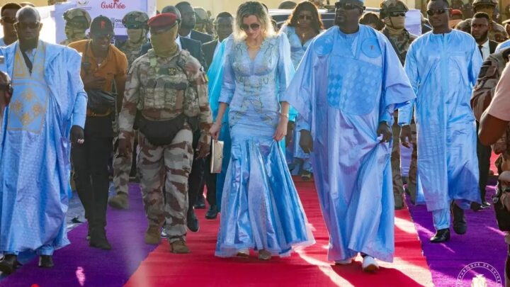 Mamaya de Kankan : le Général Mamadi Doumbouya présent à cette belle cérémonie