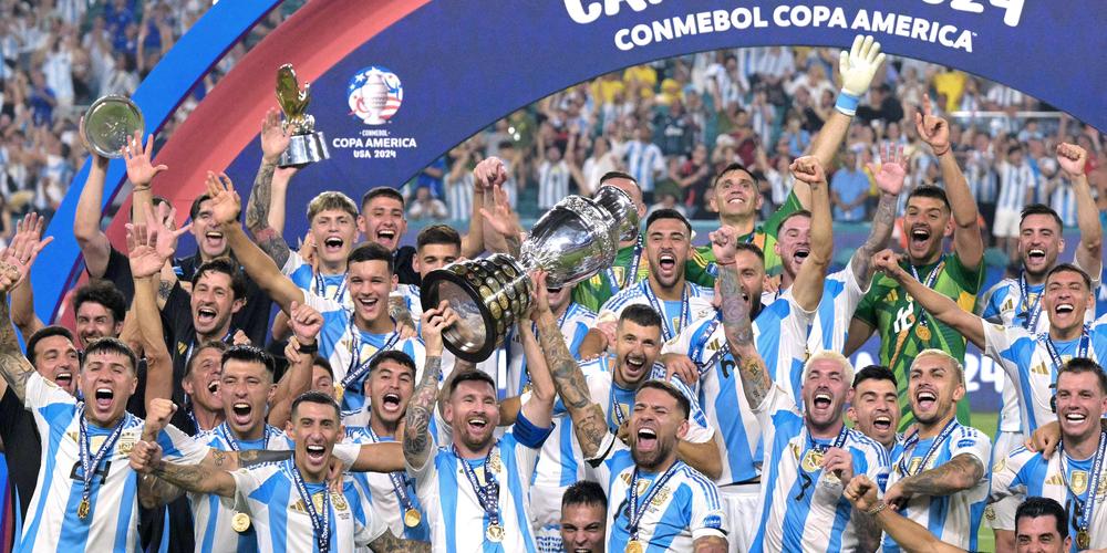 COPA AMERICA: L’ARGENTINE S’IMPOSE AU BOUT DE LA PROLONGATION CONTRE LA COLOMBIE ET CONSERVE SON TROPHÉE