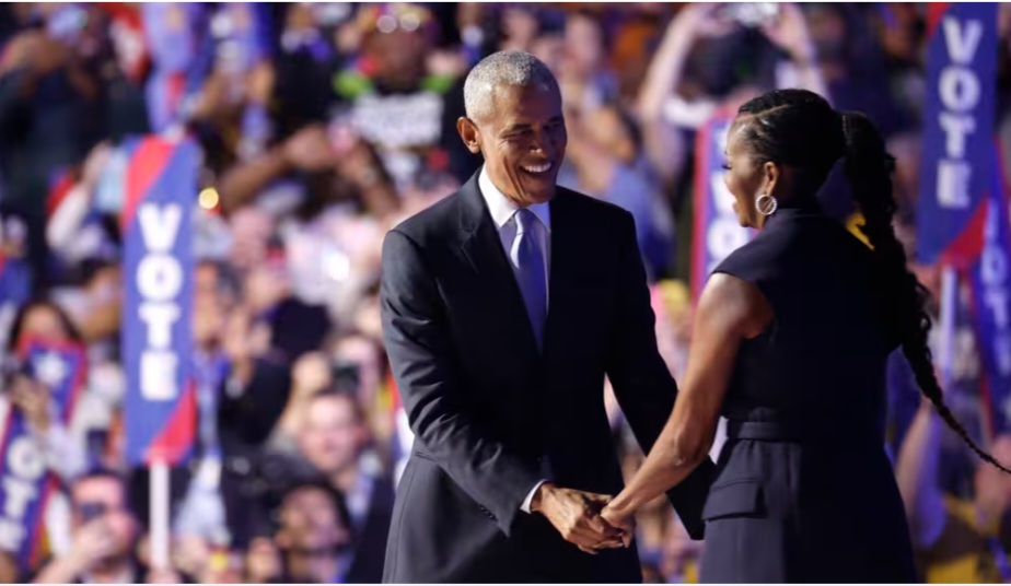 « Yes, she can » : Michelle et Barack Obama adoubent Kamala Harris lors de la convention démocrate