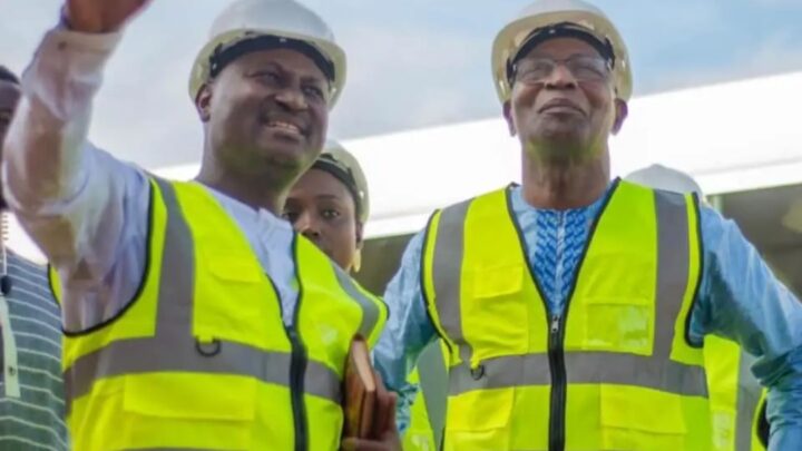 Expansion et modernisation de l’aéroport AST: Bah Oury apprécie l’évolution des travaux