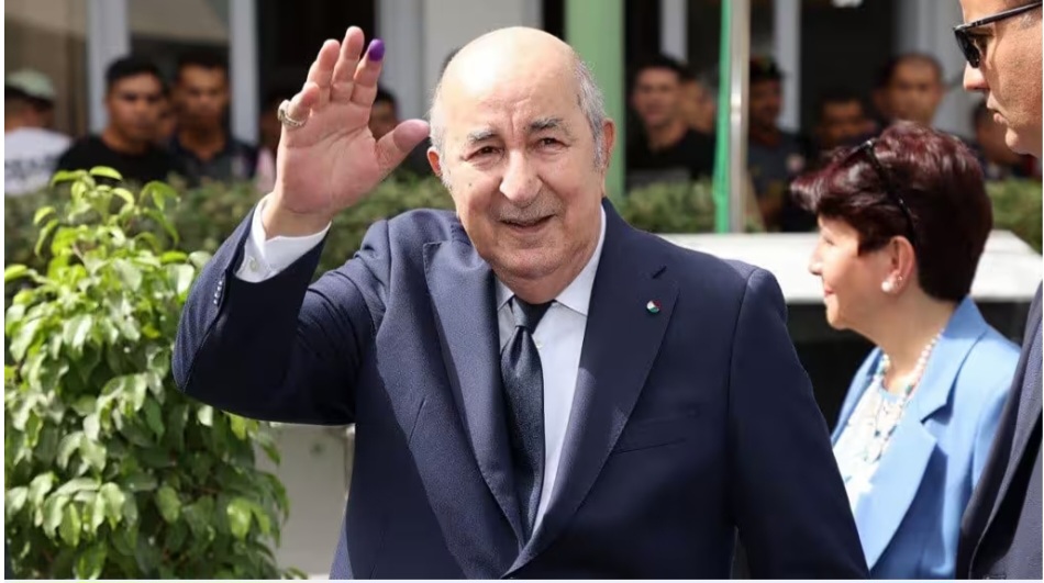 Abdelmadjid Tebboune, est réélu avec 94,65% des voix, annonce l’autorité électorale du pays