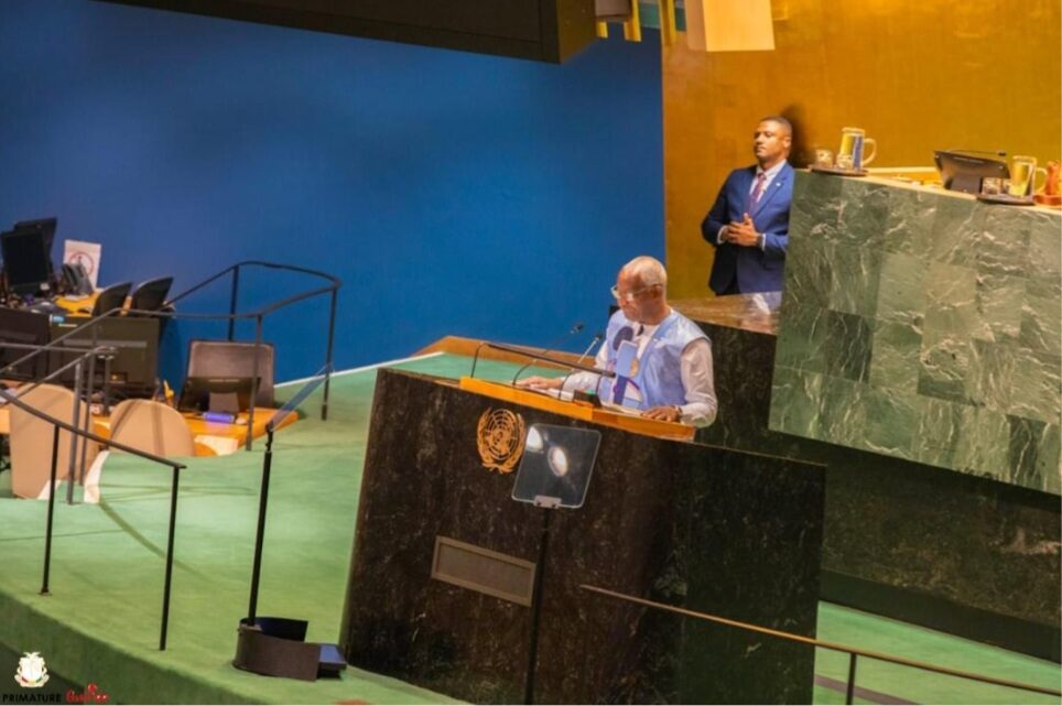 L’intégralité du discours de Bah Oury au siège des Nations unies