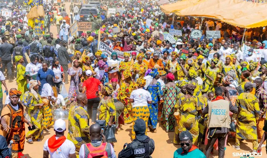 Général Amara Camara était à Lola en Guinée Forestière