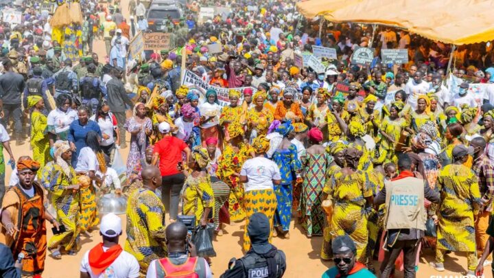 Général Amara Camara était à Lola en Guinée Forestière