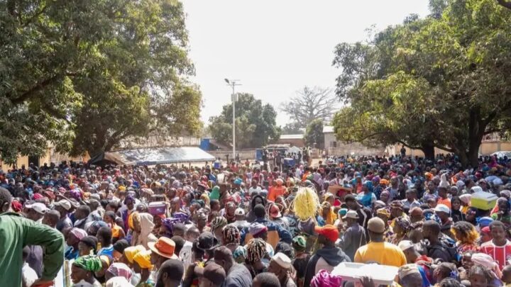 Place des Martyrs de Gaoual : Une mobilisation de taille organisée par l’AFRMD, en faveur du Général Mamadi Doumbouya