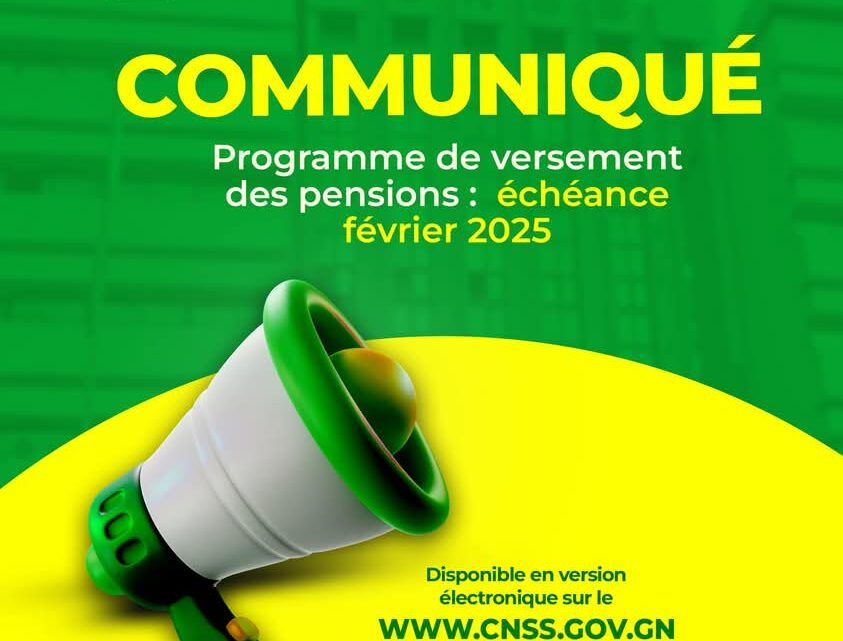 CNSS : le paiement des pensions de retraite et de réversion pour l’échéance de février 2025 débute mardi