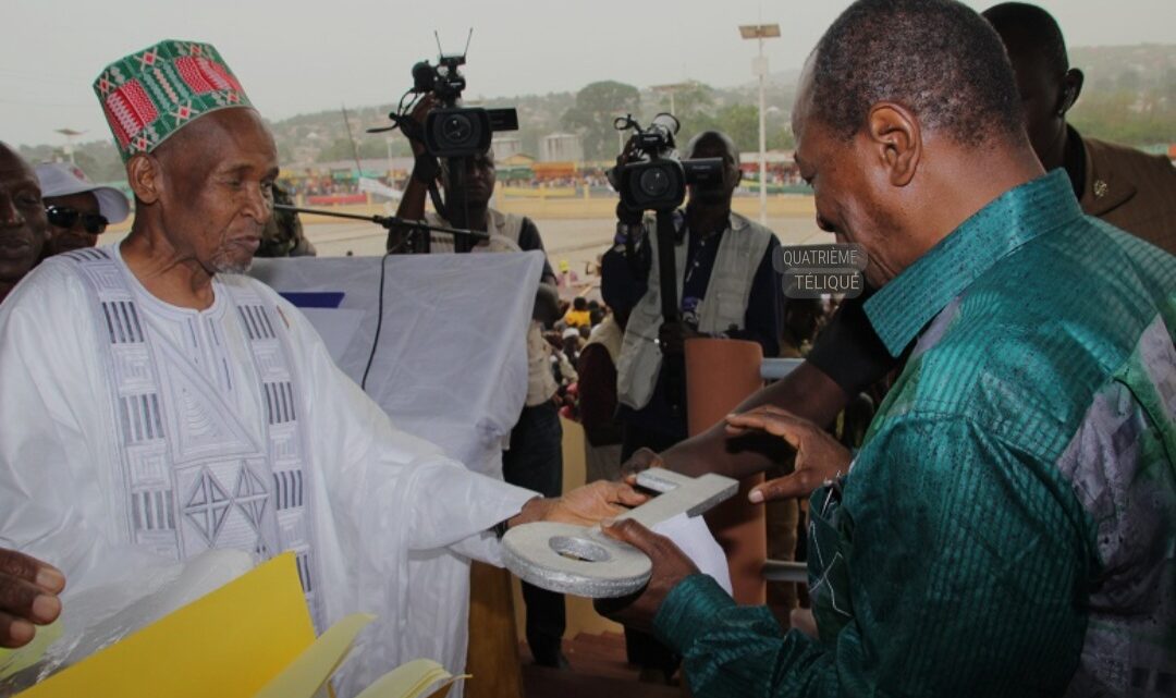 Deuil : Alpha Condé rend hommage à Elhadj Boubacar Biro Diallo