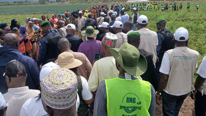 Bah Oury lance la campagne agricole à Dalaba