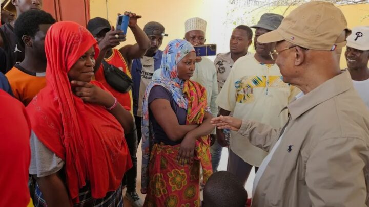 Humanitaire: Cellou Dalein au chevet des Guinéens expulsés de la Mauritanie