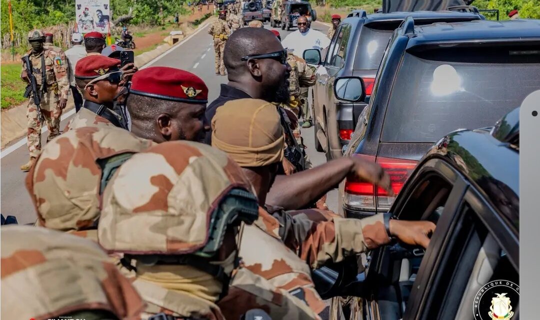 Aid El Kebir : Général Mamadi Doumbouya à Kankan