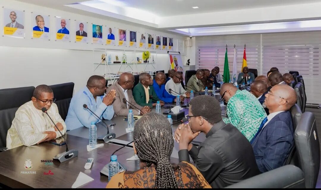 UNE DÉLÉGATION DU BARREAU DE GUINÉE REÇUE PAR LE PREMIER MINISTRE( Primature)