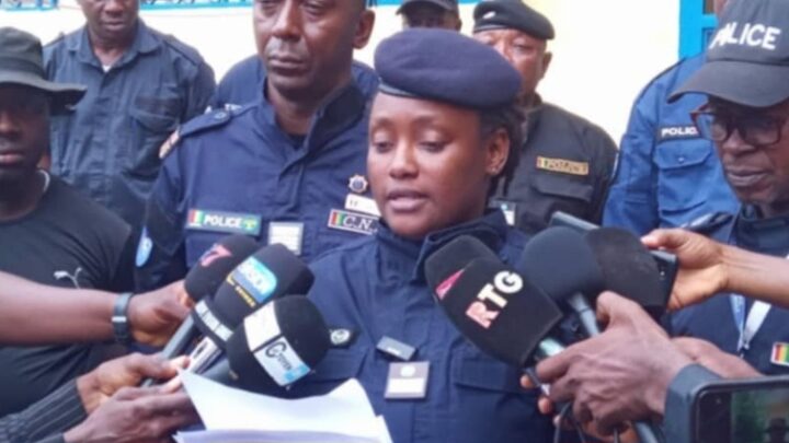 Opération Ouragan : 91 présumés criminels interpellés en Guinée par la Police Nationale