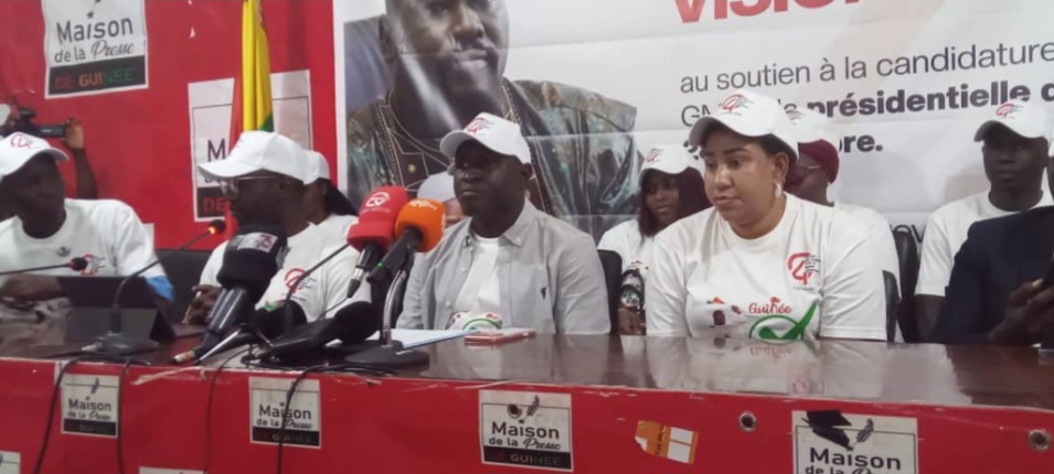 Guinée : le mouvement C4 lance ses activités en soutien à la candidature de Mamadi Doumbouya