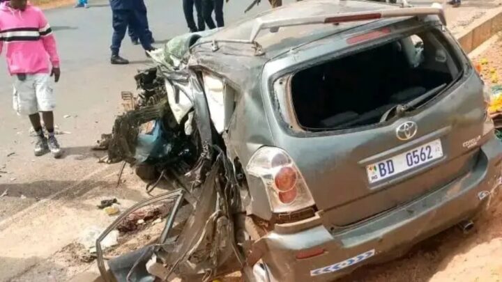 Mamou, Guinée – Un grave accident fait 2 morts au KM 6