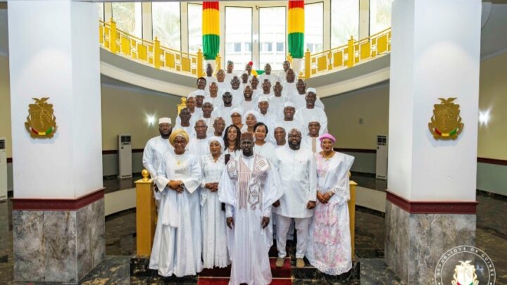 Cérémonie de vœux 2026 : le Gouvernement renouvelle son engagement aux côtés du Président Mamadi Doumbouya