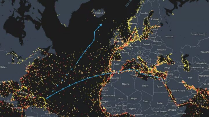 Atlantique Nord : l’armée américaine prend le contrôle d’un pétrolier russe soupçonné de contourner les sanctions