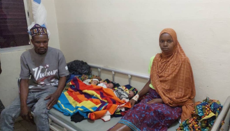 Dabola : une femme accouche de triplés dans des conditions difficiles