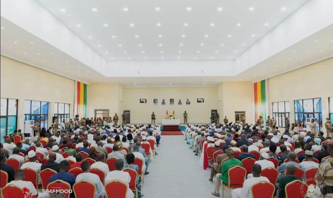 Guinée :Mamadi Doumbouya appelle le secteur privé à soutenir l’économie nationale