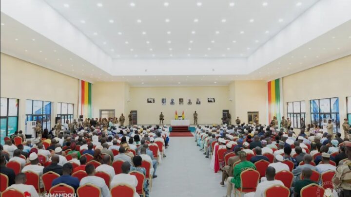 Guinée :Mamadi Doumbouya appelle le secteur privé à soutenir l’économie nationale