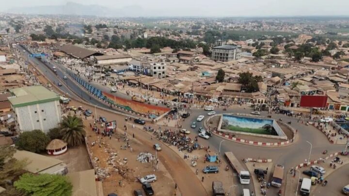 Opération de déguerpissement à Conakry : la Police nationale mobilisée au rond-point KM36