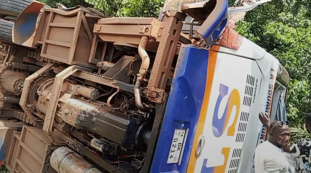Drame routier à N’Zérékoré : un mort et plusieurs blessés graves sur l’axe Conakry