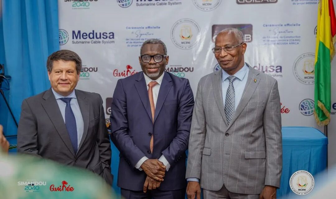 Souveraineté numérique : la Guinée signe pour un second câble sous-marin avec MEDUSA