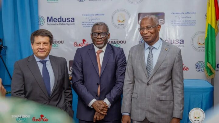 Souveraineté numérique : la Guinée signe pour un second câble sous-marin avec MEDUSA