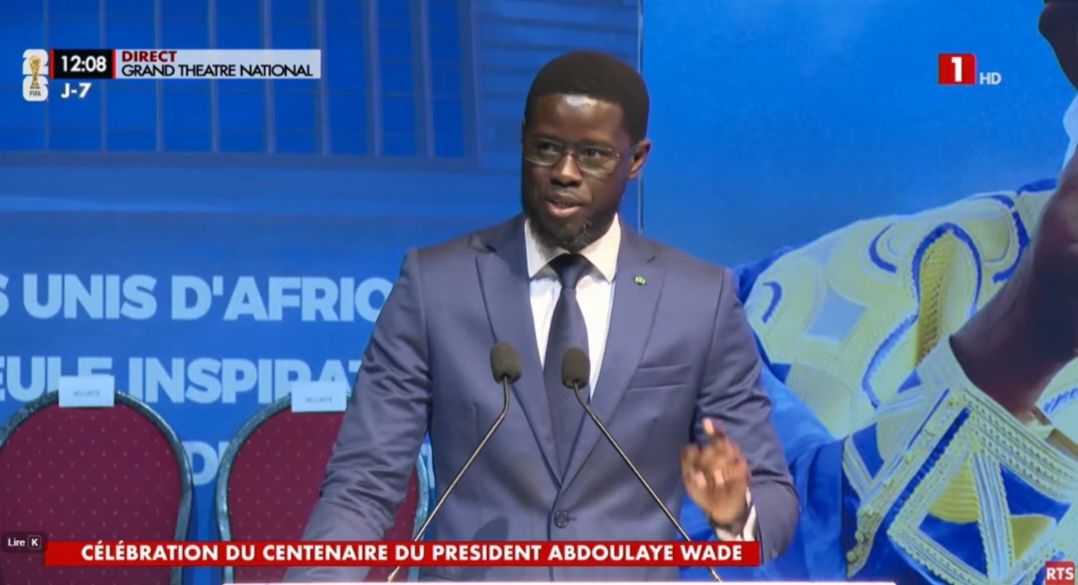 Centenaire d’Abdoulaye Wade : Diomaye Faye appelle à l’unité et au dépassement des querelles politiques