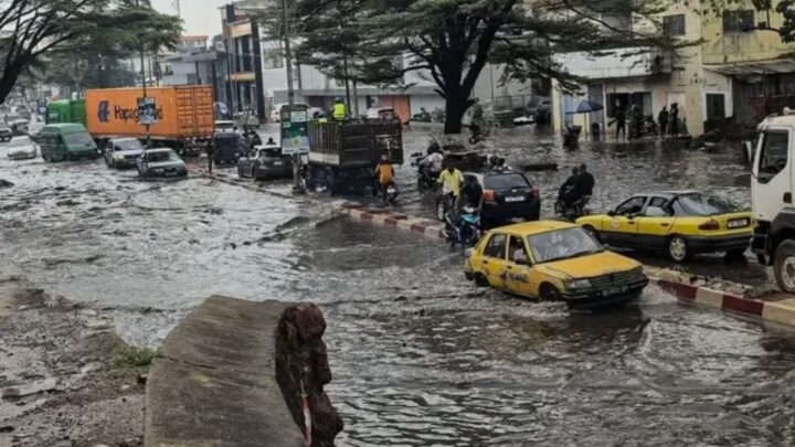 Météo : alerte aux fortes pluies et orages sur une grande partie de la Guinée