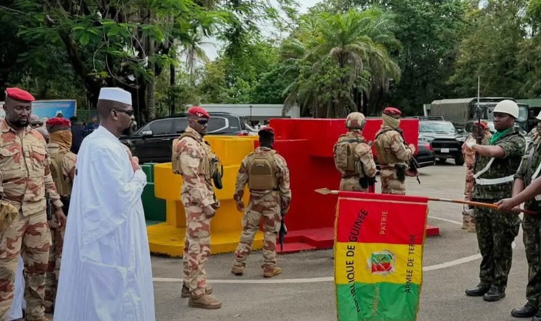 Mamadi Doumbouya rend un dernier hommage à Hadja Andrée Touré à Bellevue