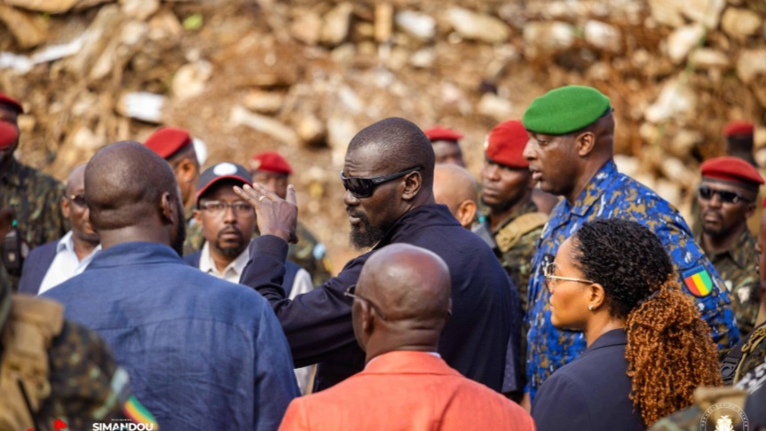 Modernisation de Conakry : Mamadi Doumbouya inspecte plusieurs chantiers stratégiques