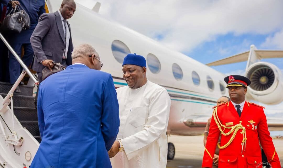 Guinée-Gambie : Adama Barrow à Conakry pour renforcer la coopération entre les deux pays
