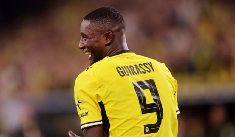 Ligue des champions : Serhou Guirassy signe un doublé et offre la victoire à Dortmund