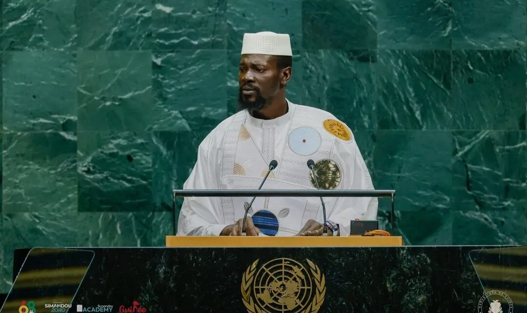 AG de l&rsquo;ONU: discours intégral du président Mamadi Doumbouya