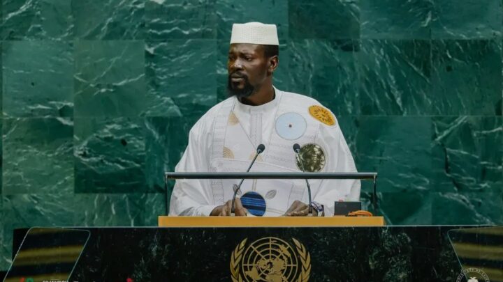 AG de l&rsquo;ONU: discours intégral du président Mamadi Doumbouya