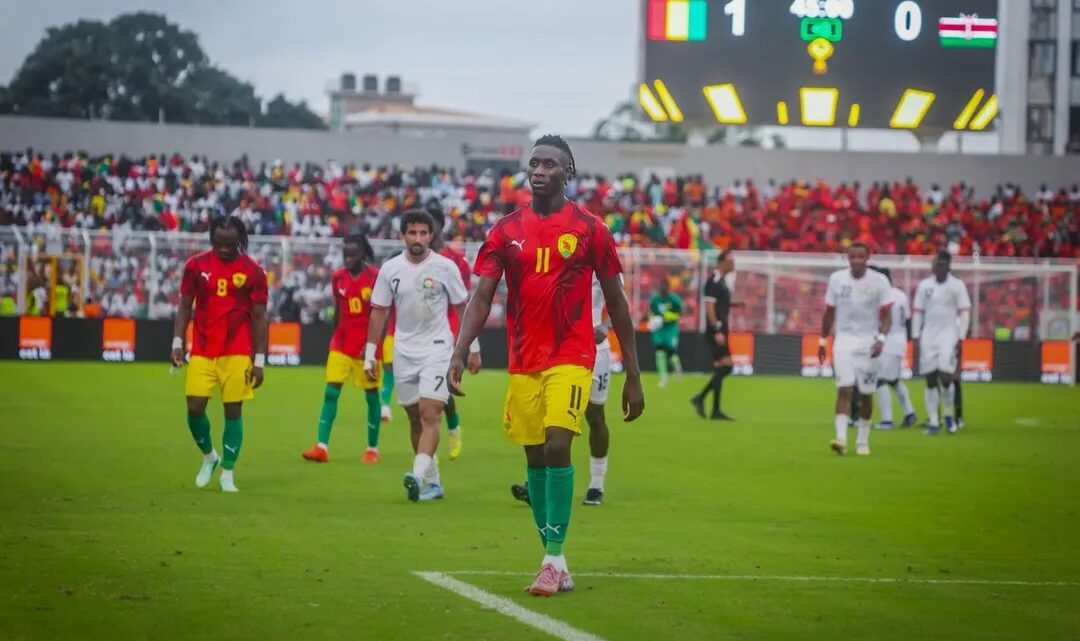 CAN 2027 : le Syli national s’impose face au Kenya à Conakry
