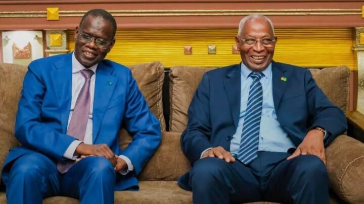Le Premier ministre sénégalais Ahmadou Al Aminou Lô à Conakry