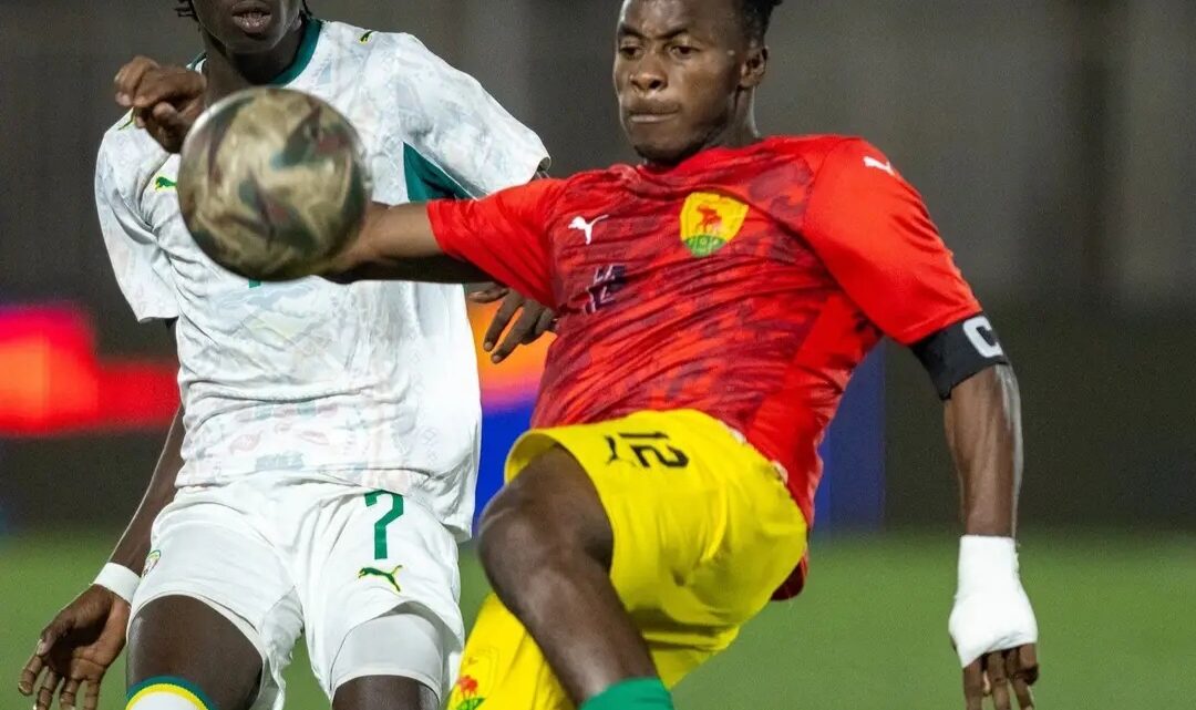 UFOA-A U20 : la Guinée renverse le Sénégal et se qualifie pour la CAN 2027