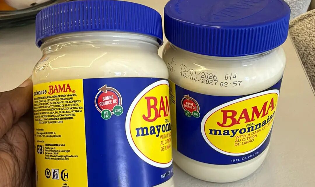 Mise en garde sanitaire contre la consommation de certains lots de mayonnaise BAMA